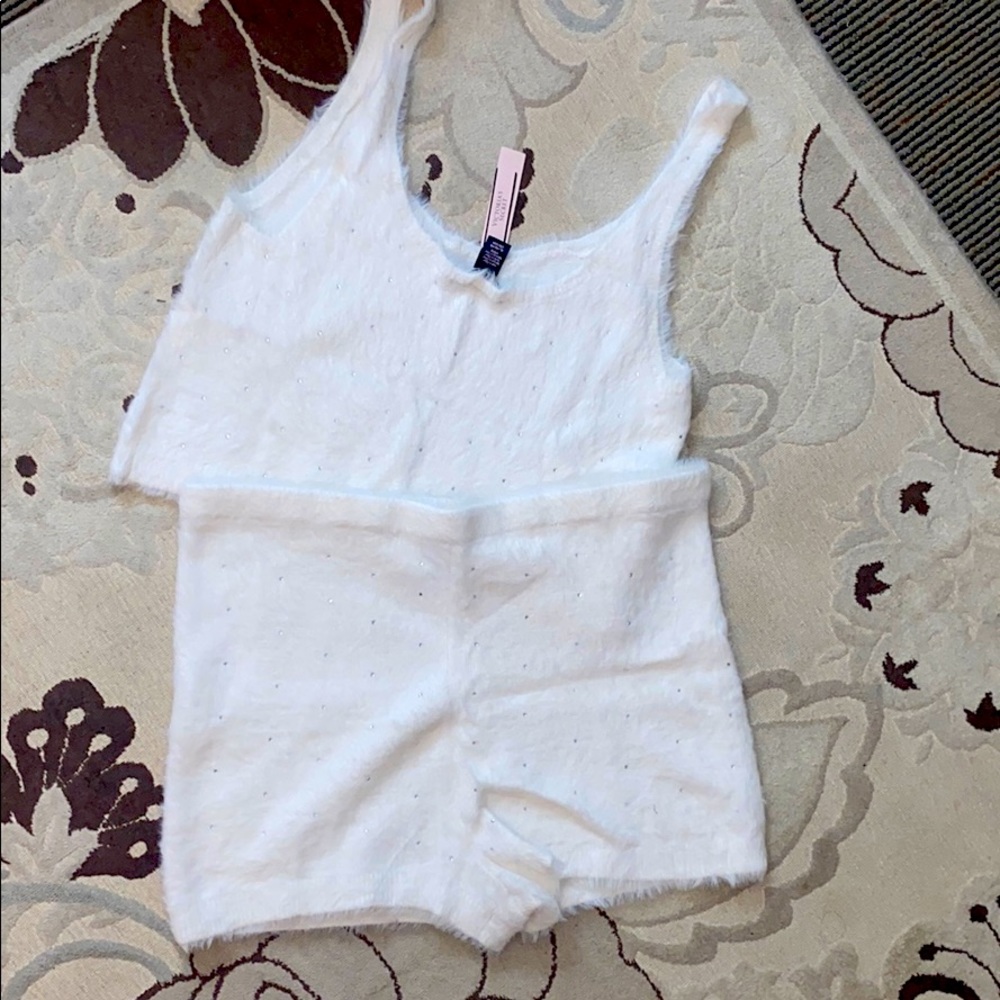 Victoria’s Secret Fuzzy PJ Set